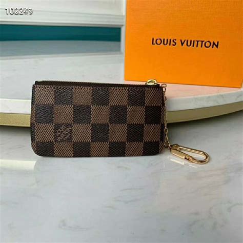 lv damier ebene key pouch|Key Pouch Damier Ebene Canvas .